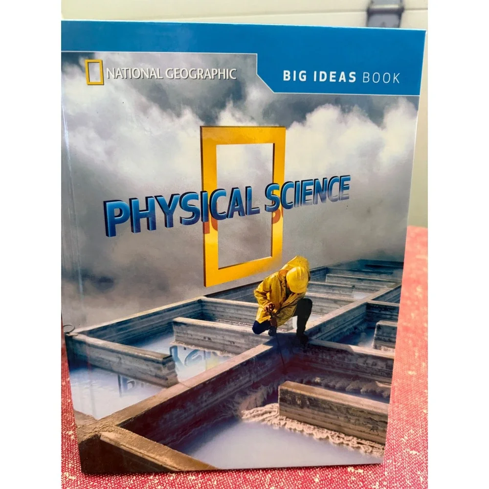 National Geographic Science Big Ideas Book Set Life Physical Earth Science 3 Pc